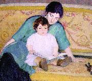 Bernhard Gutmann Mother and Baby Elizabeth Spain oil painting artist